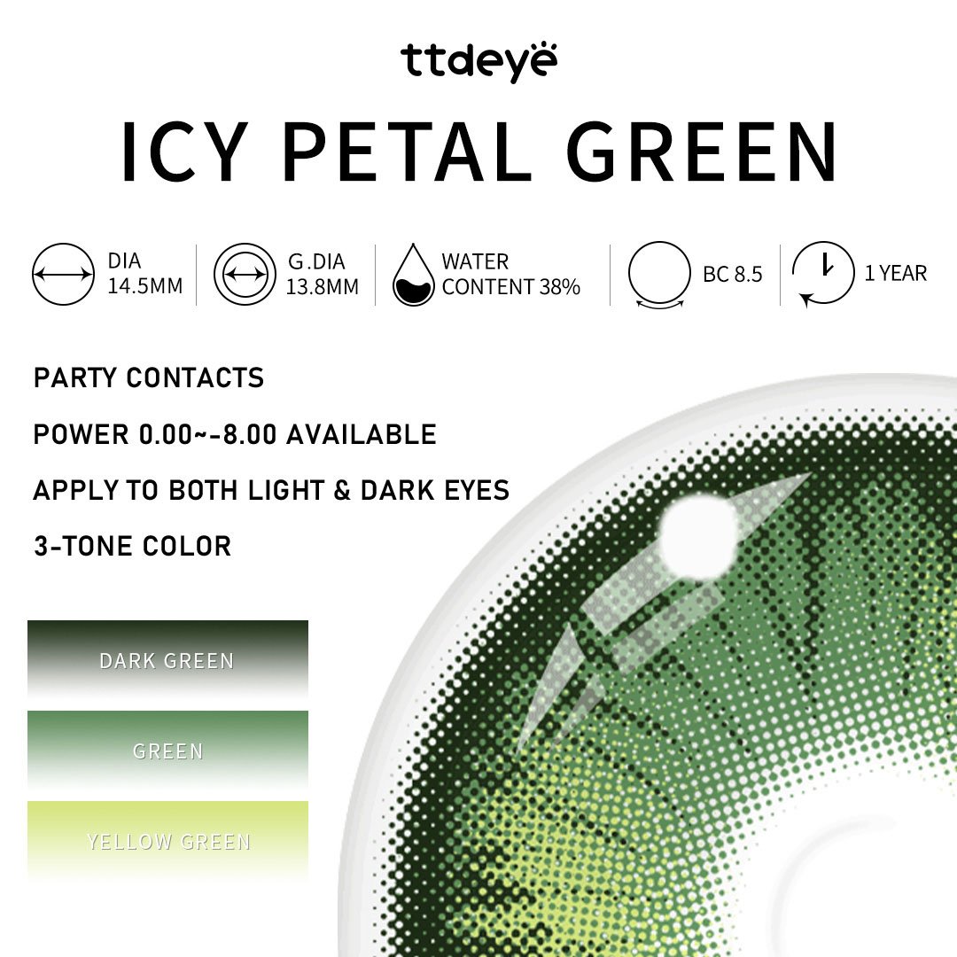 TTDeye Icy Petal Green | 1 Year