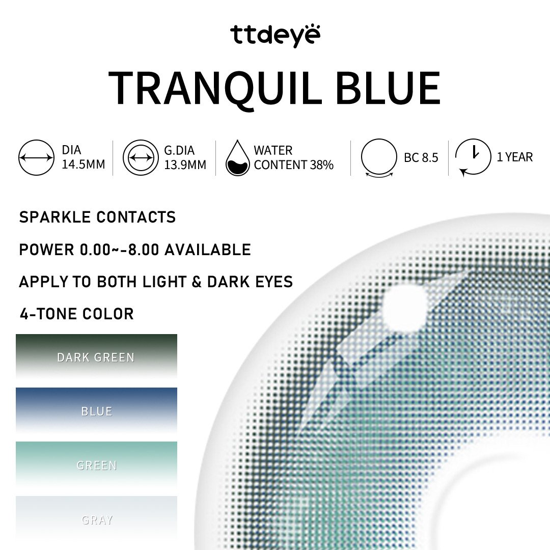 TTDeye Tranquil Blue | 1 Year