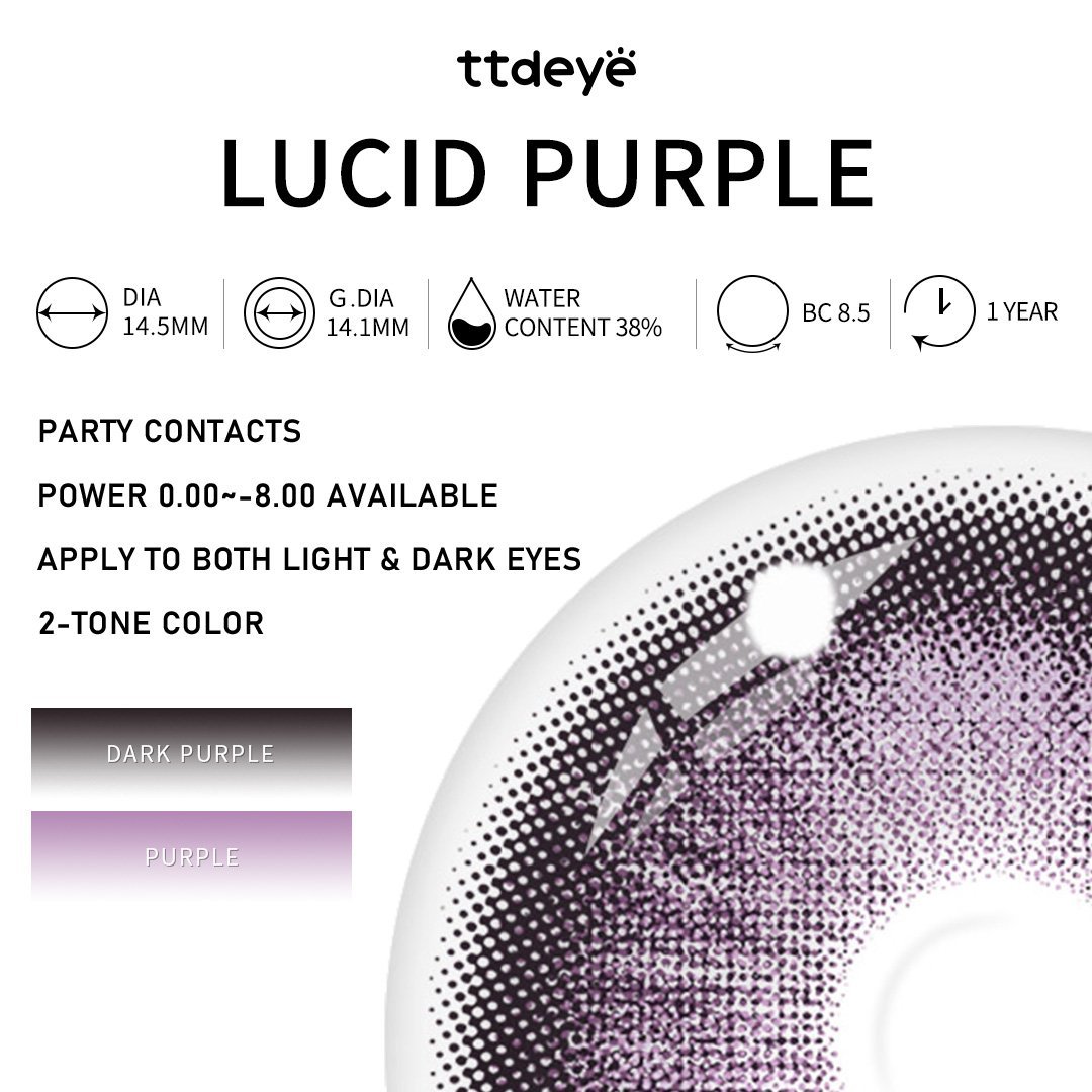 TTDeye Lucid Purple | 1 Year