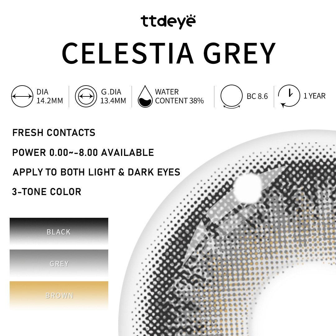 TTDeye Celestia Grey | 1 Year