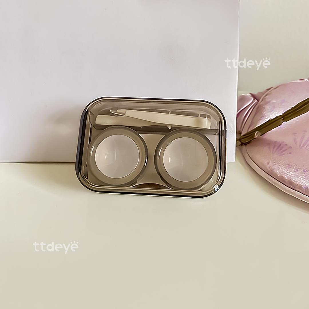 TTDeye Vintage Transparent Lens Case