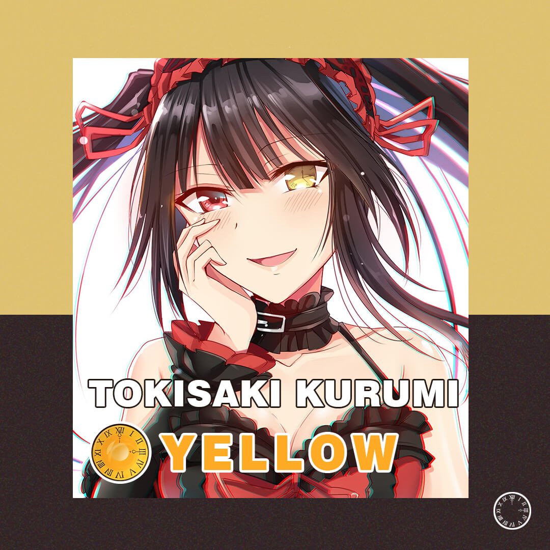 TTDeye Tokisaki Kurumi Yellow Style | 1 Year