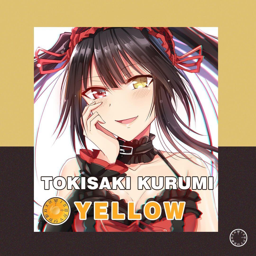 TTDeye Tokisaki Kurumi Yellow Style | 1 Year