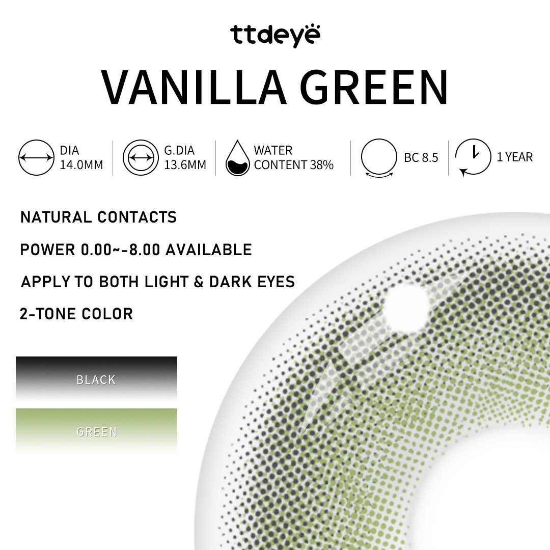 TTDeye Vanilla Green | 1 Year
