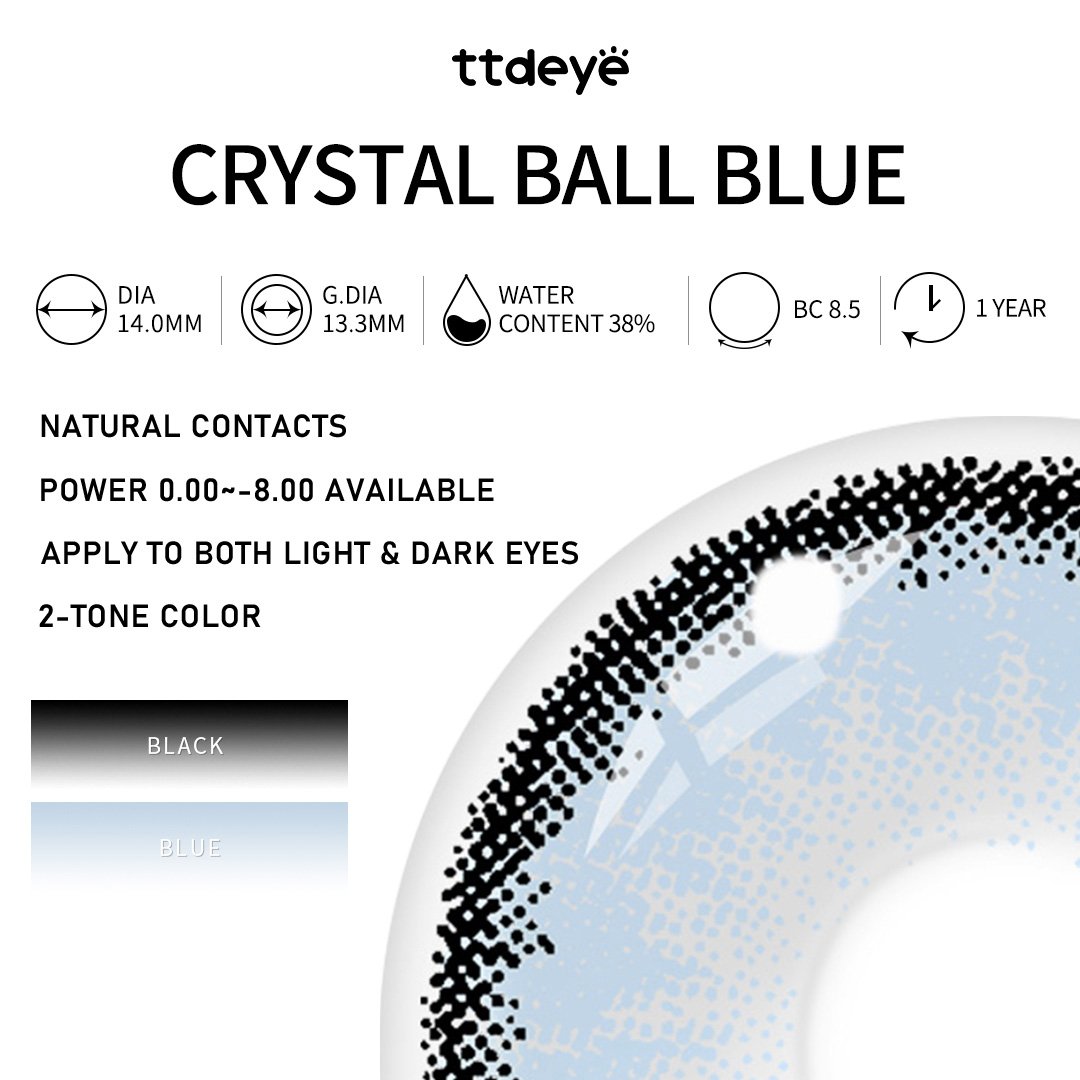 TTDeye Crystal Ball Blue | 1 Year