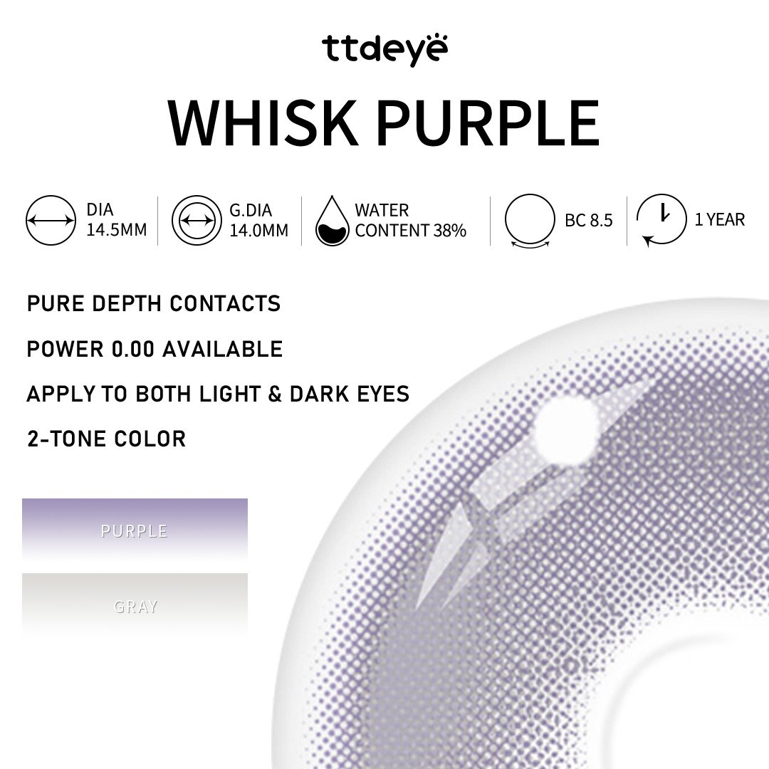 TTDeye Whisk Purple |1 Año