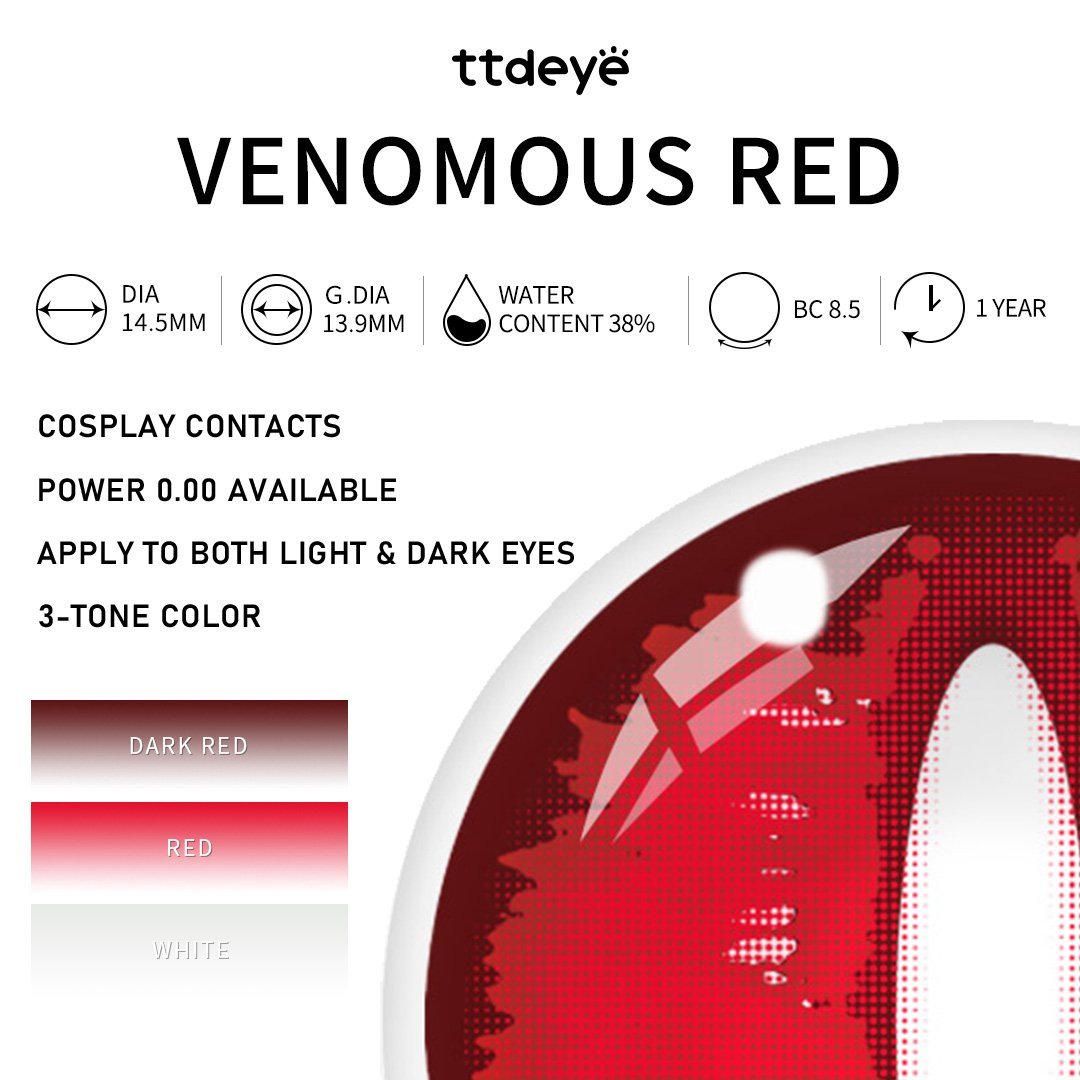 TTDeye Venomous Red | 1 Year