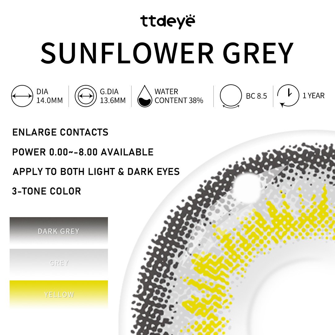 TTDeye Sunflower Grey | 1 Year