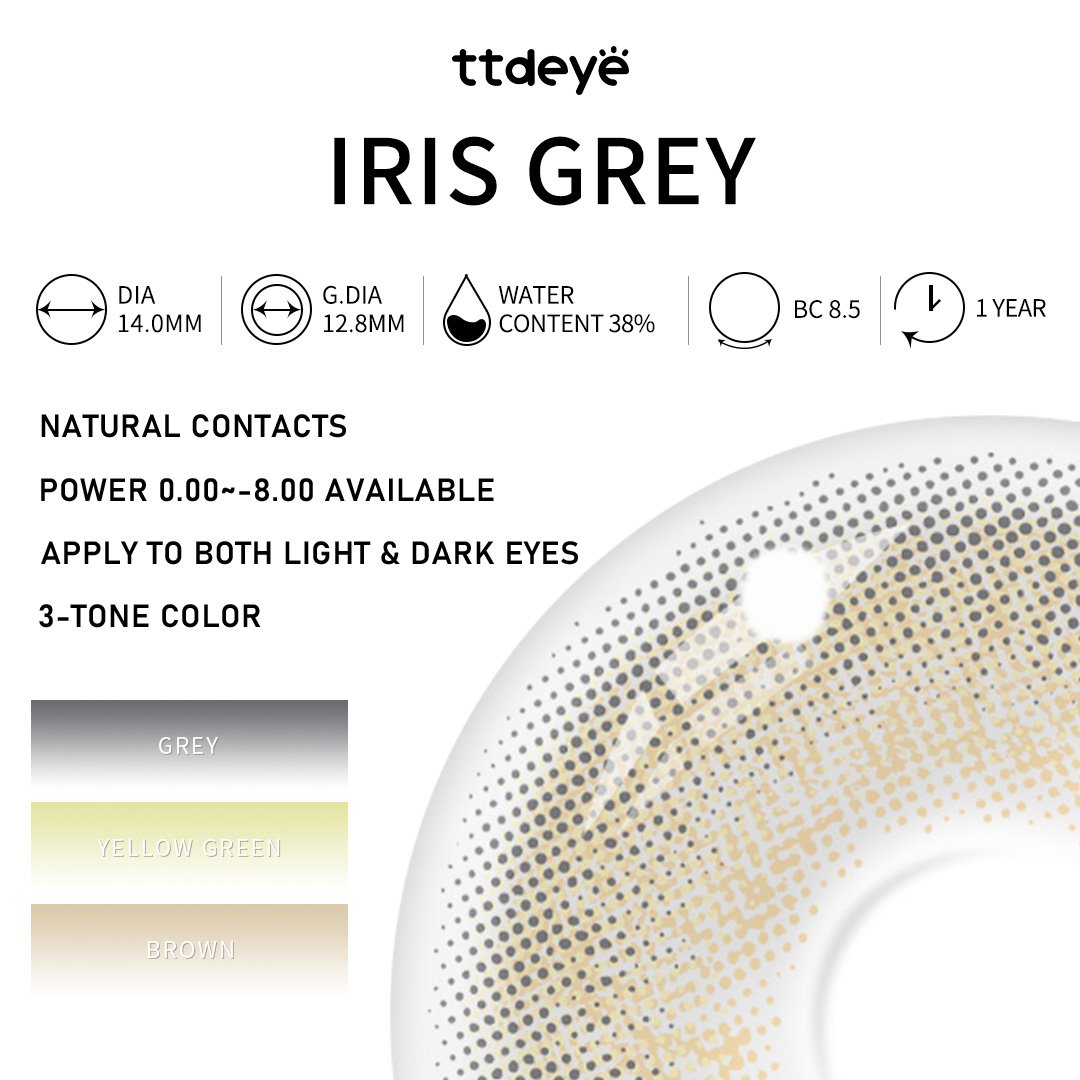 TTDeye Iris Grey | 1 Year