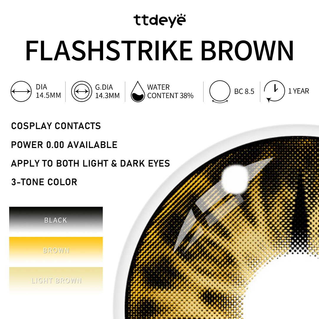 TTDeye Flashstrike Brown | 1 Year