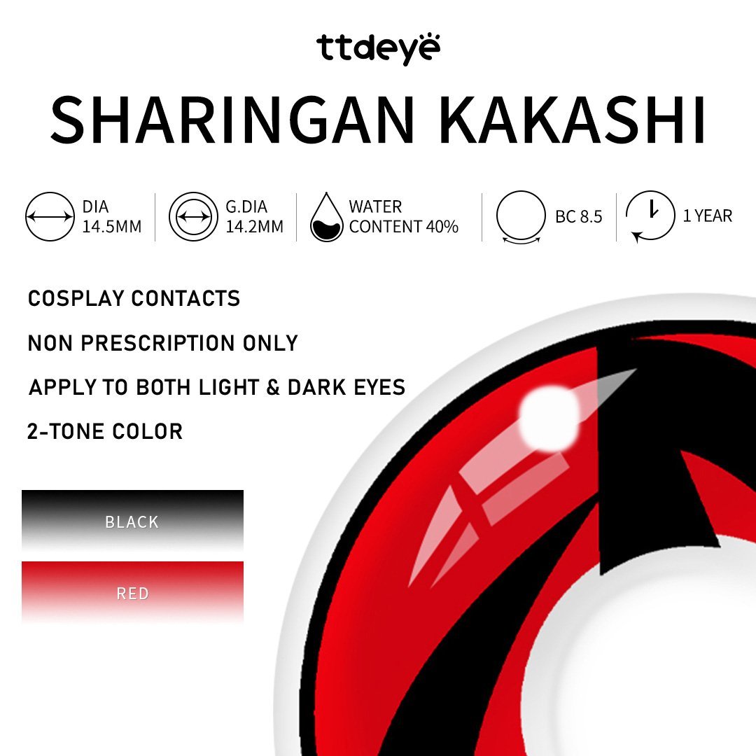 TTDeye Sharingan Kakashi Style | 1 Year
