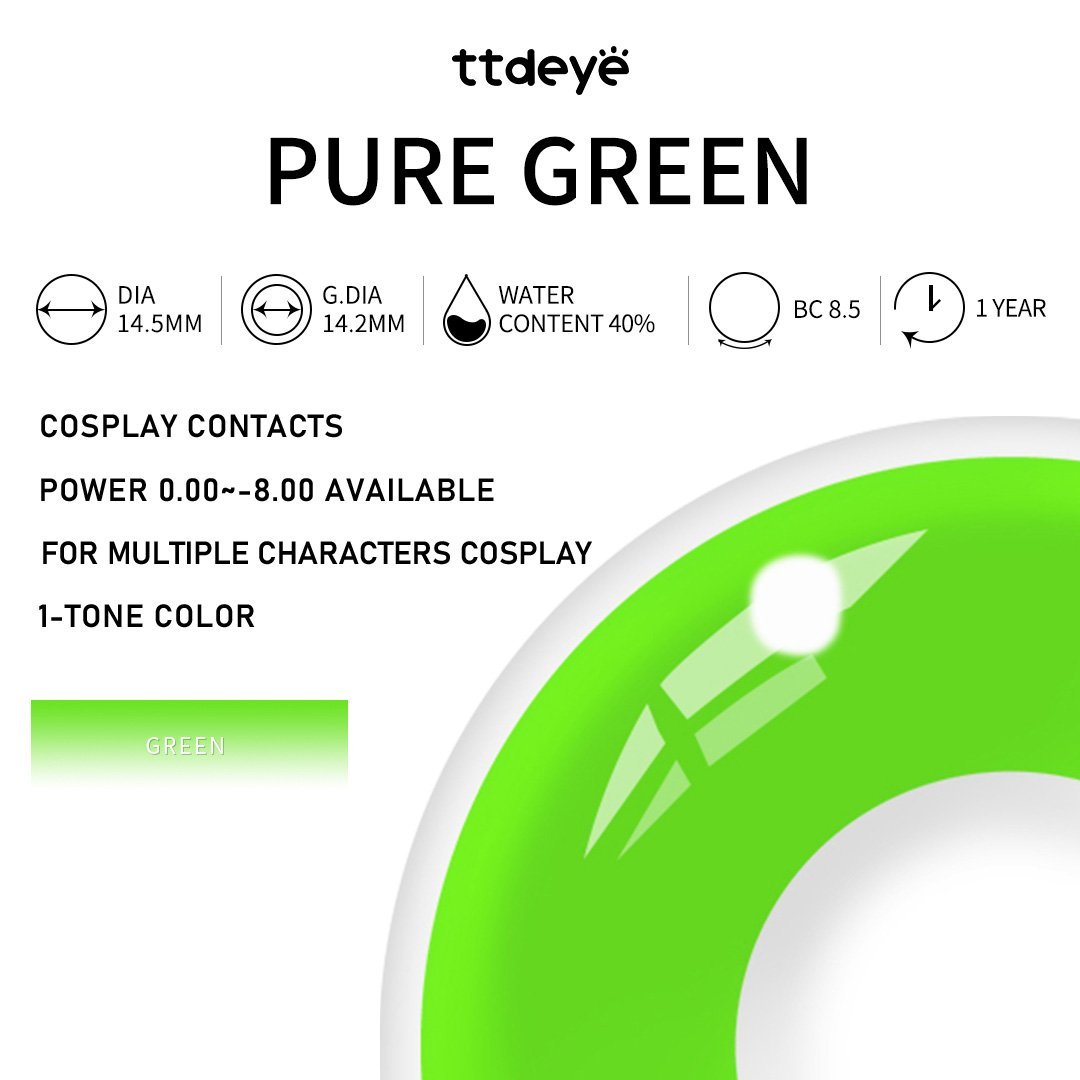 TTDeye Pure Green | 1 Year