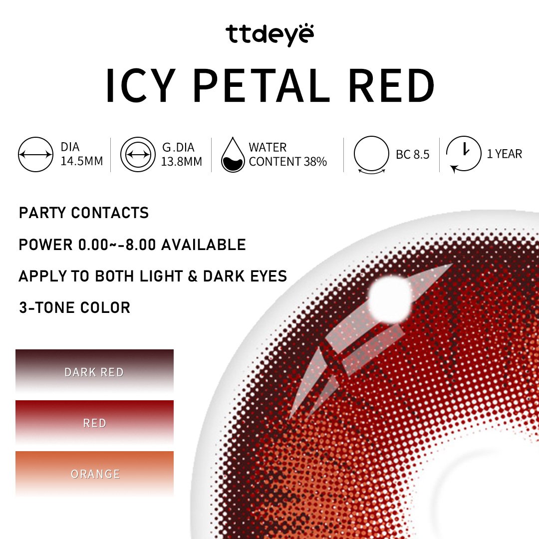 TTDeye Icy Petal Red | 1 Year
