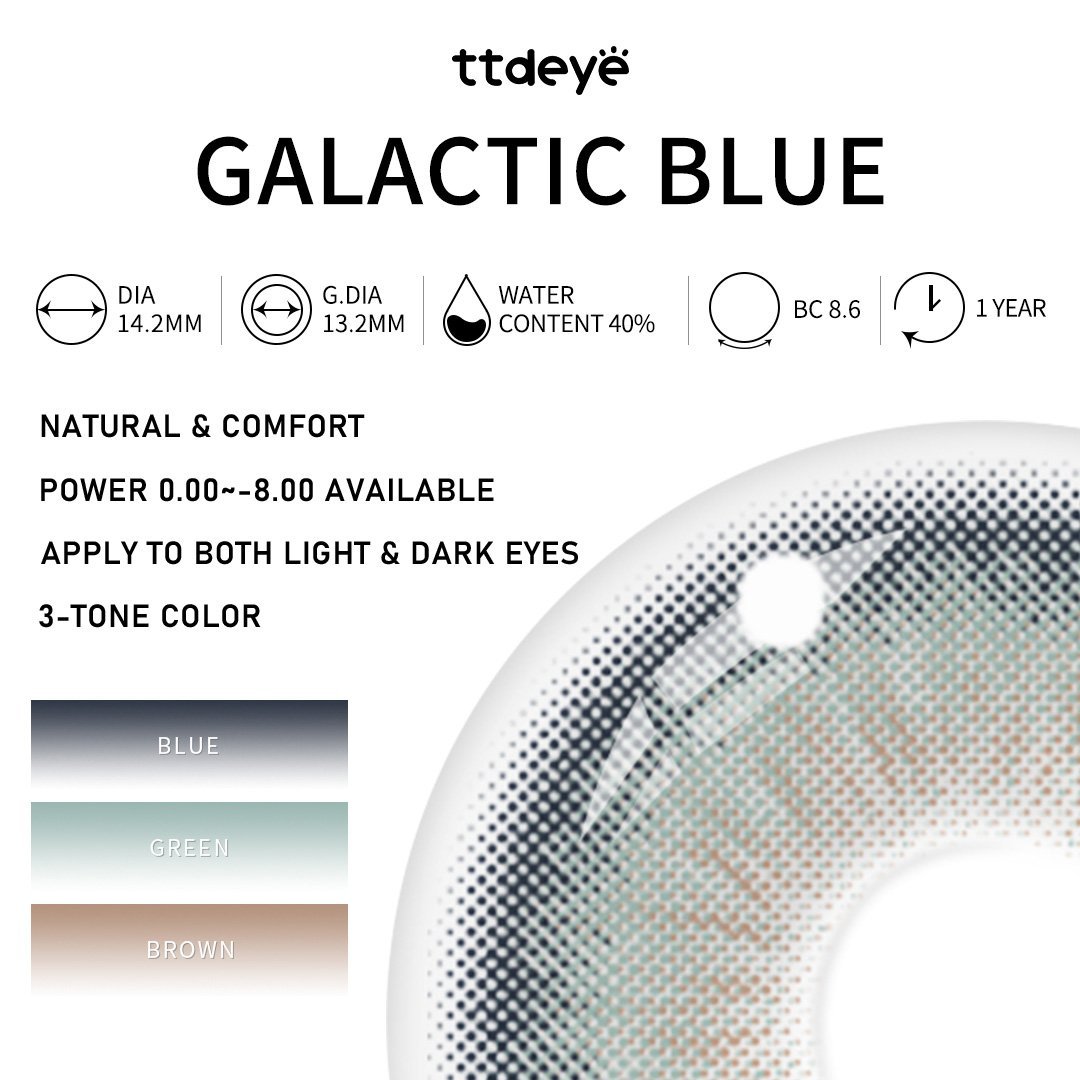 TTDeye Galactic Blue | 1 Year