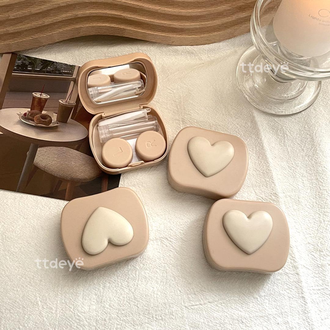 TTDeye 3D Heart Lens Case