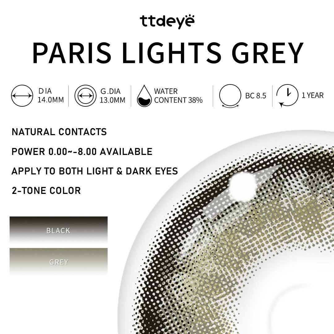 TTDeye Paris Lights Grey | 1 Year