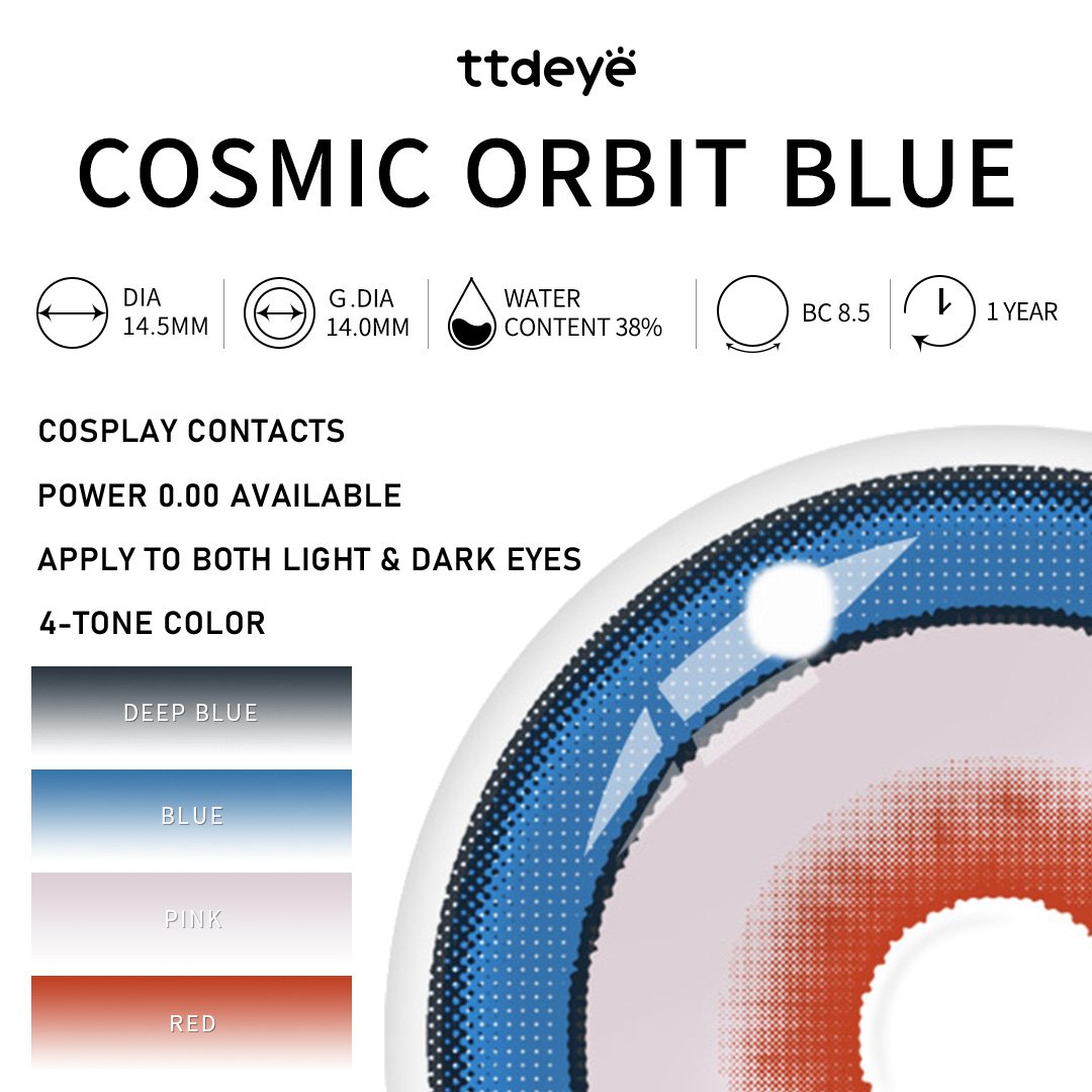 TTDeye Cosmic Orbit Blue | 1 Year