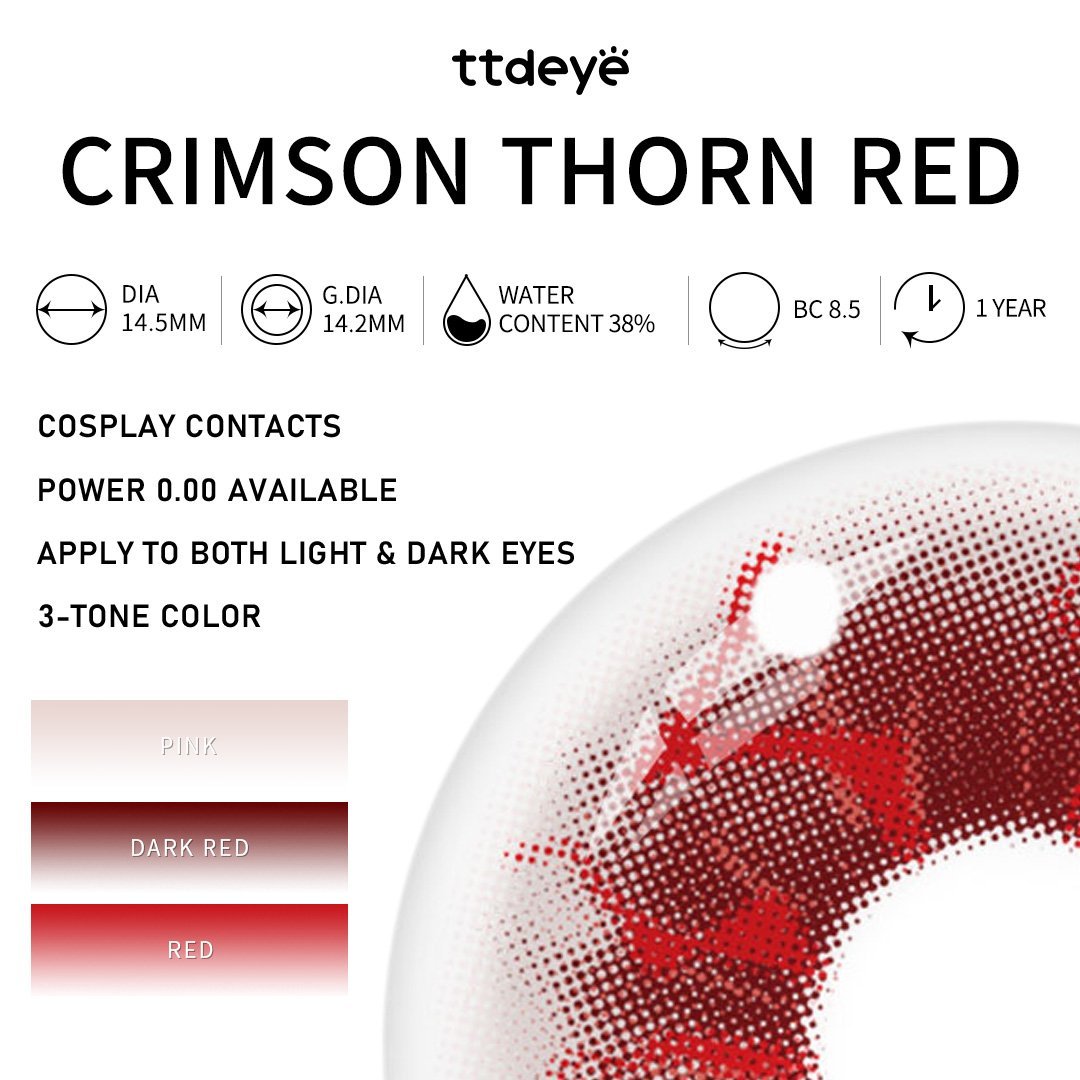 TTDeye Crimson Thorn Red | 1 Year