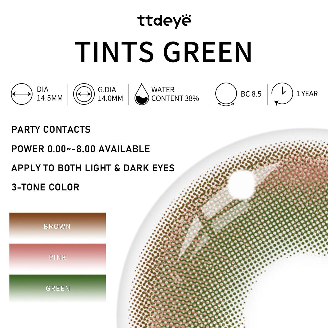 TTDeye Tints Green | 1 Año