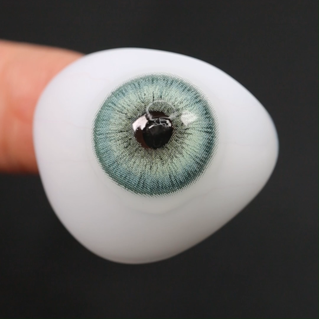 TTDeye Raw Eden Green Colored Contacts | Natural Emerald Green Lenses, 1 Año Wear