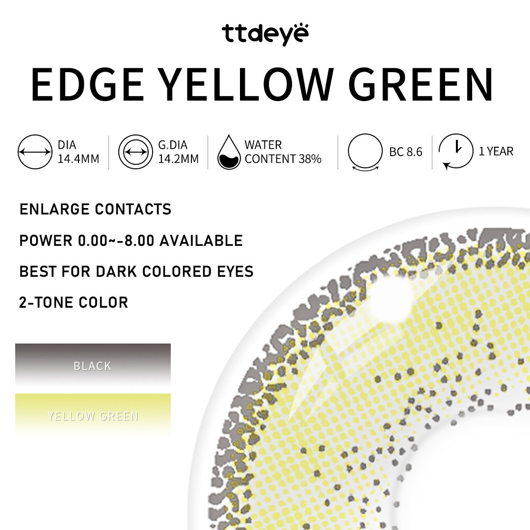 TTDeye Edge Yellow-Green | 1 Year