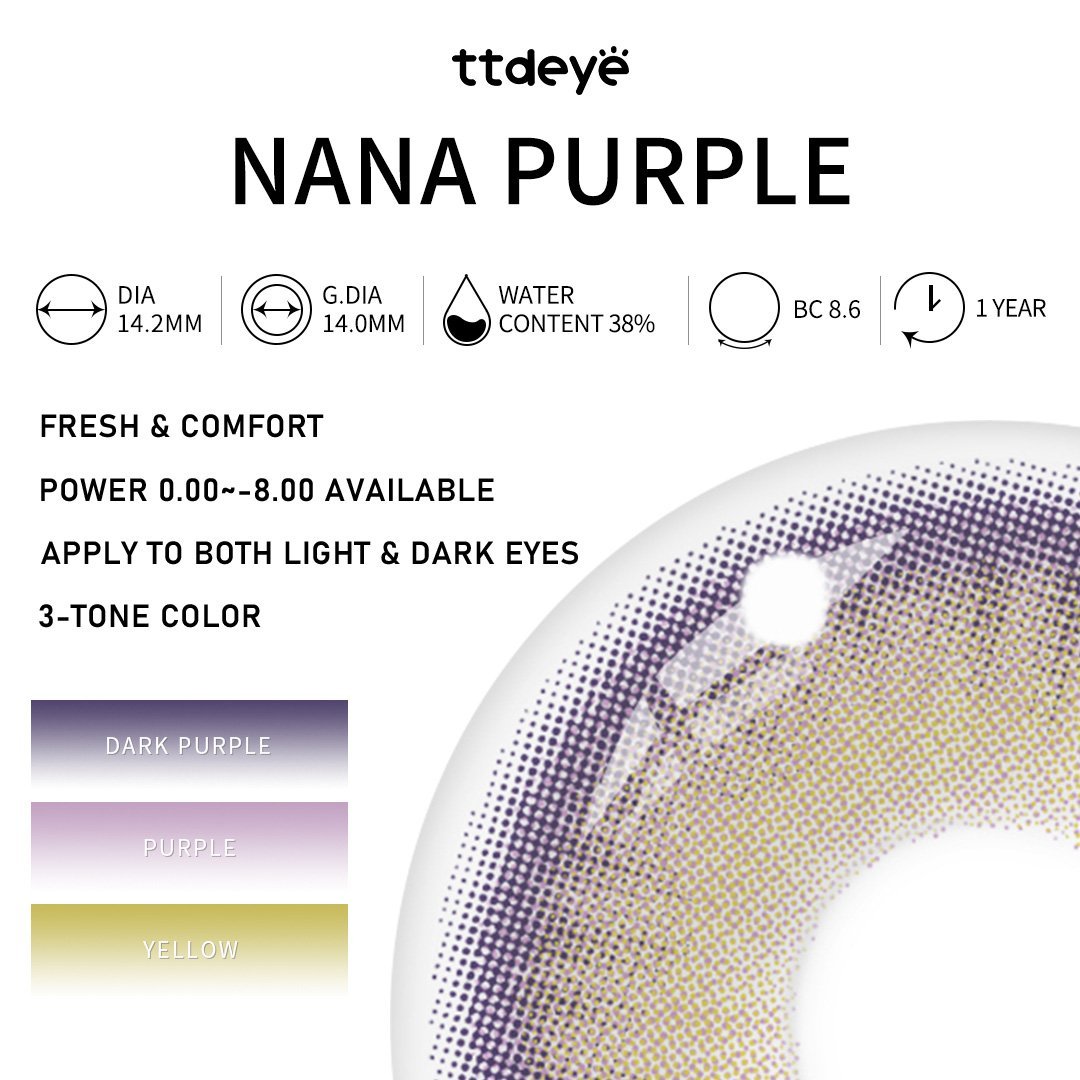 TTDeye Nana Purple | 1 Year