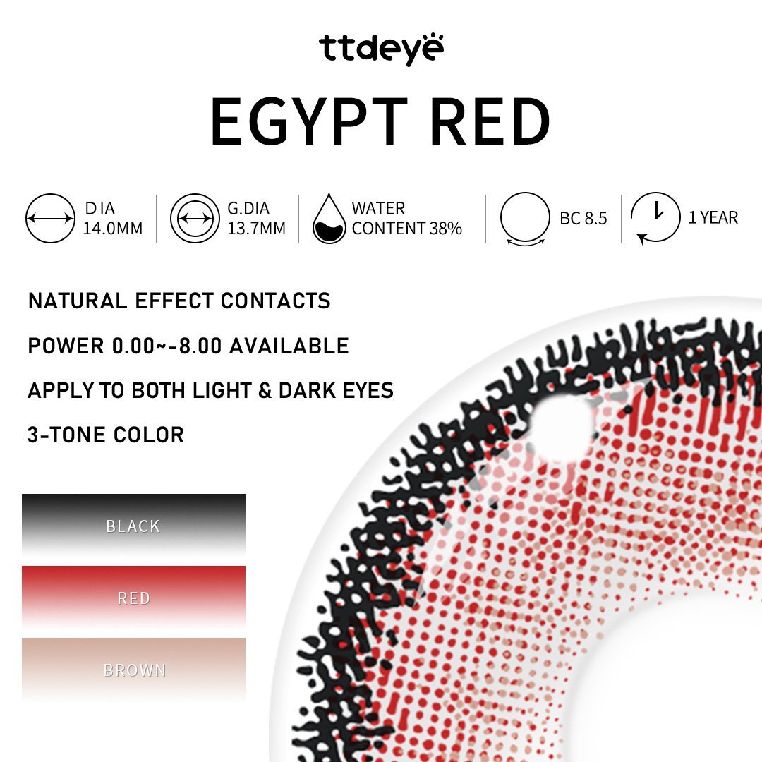 TTDeye Egypt Red | 1 Year