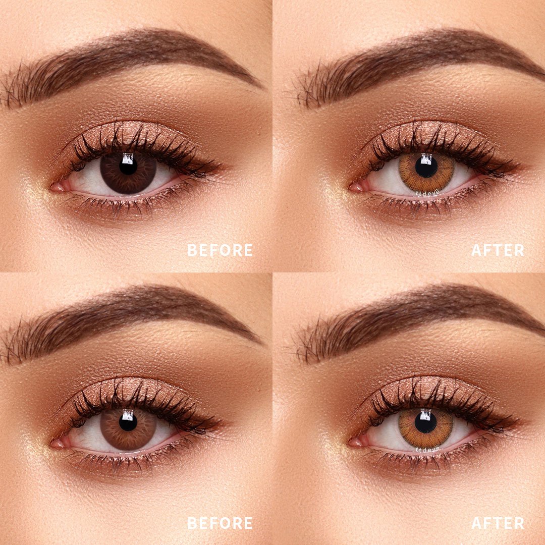 TTDeye Crystal Ball Caramel Brown | 1 Year