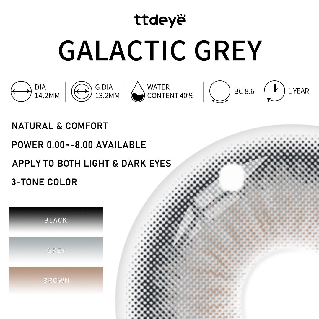 TTDeye Galactic Grey | 1 Year