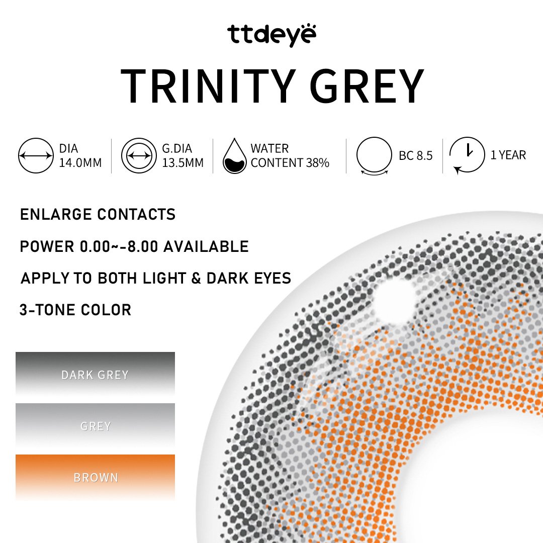 TTDeye Trinity Grey | 1 Year