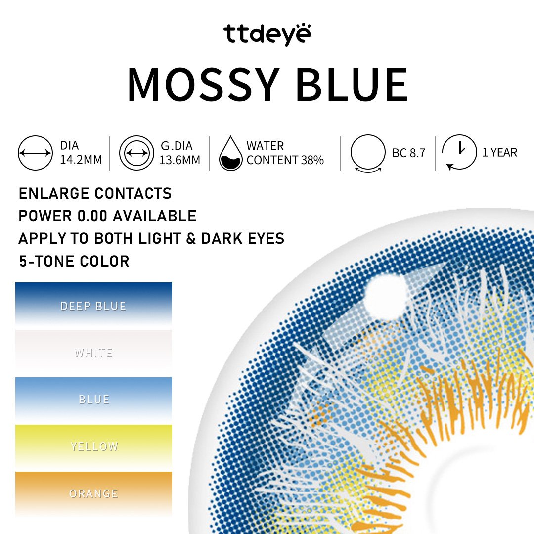 TTDeye Mossy Blue | 1 Year
