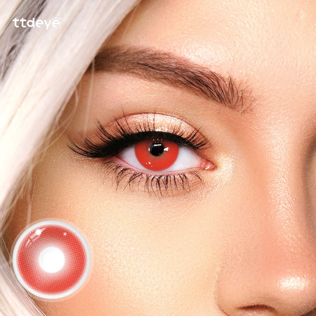 TTDeye Vamp Glow Red | 1 Día, 2 Piezas