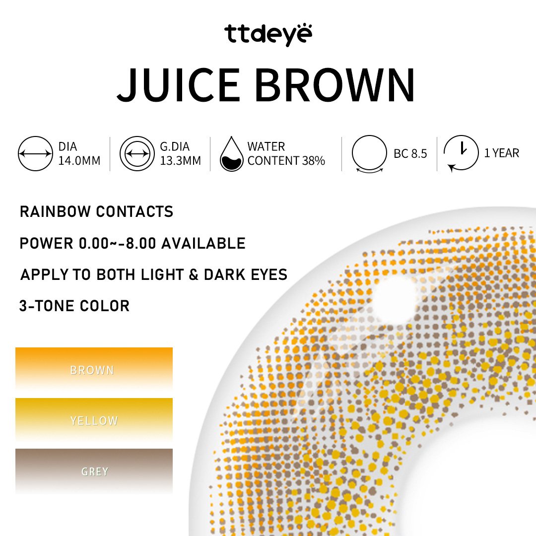 TTDeye Juice Brown | 1 Year