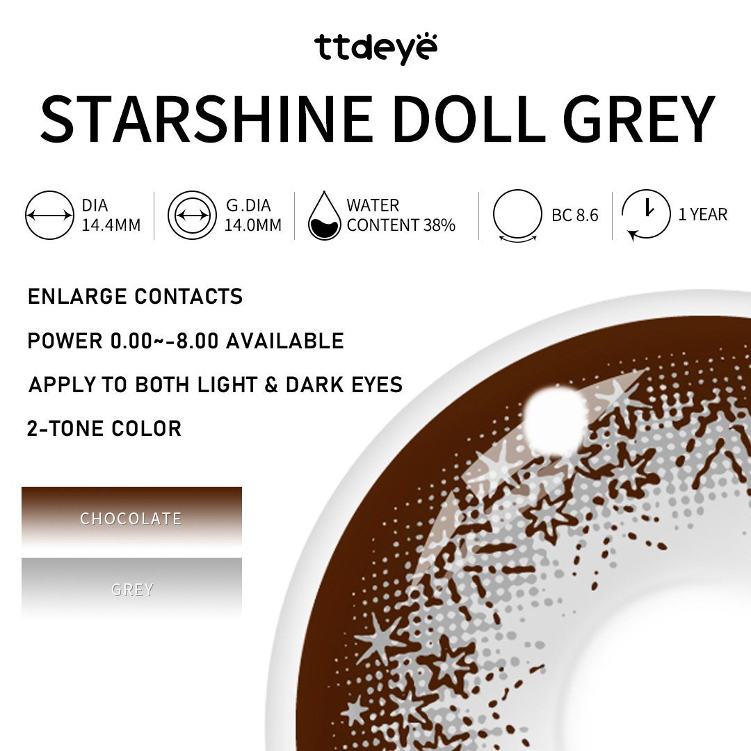 TTDeye Starshine Doll Grey | 1 Year