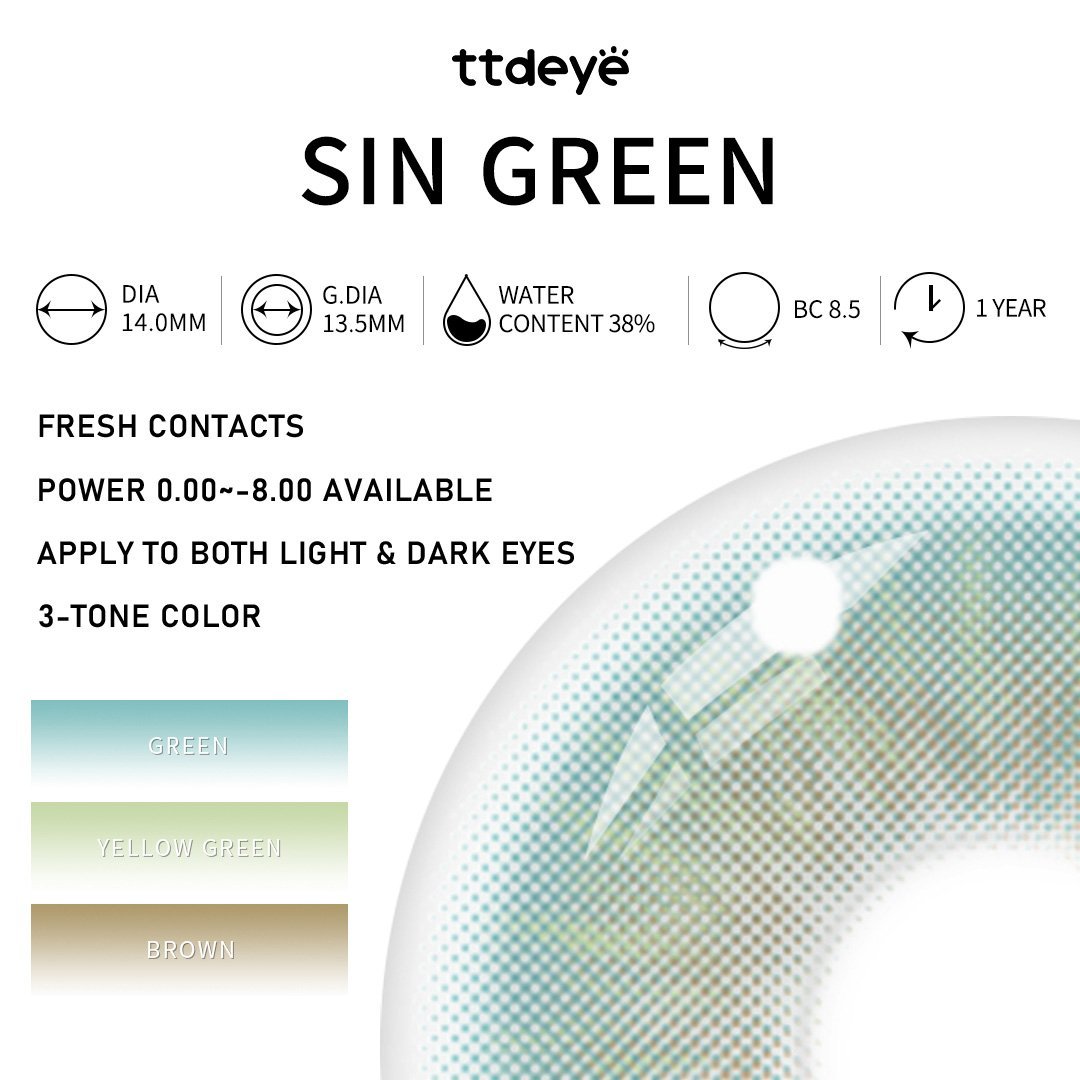 TTDeye Sin Green | 1 Year