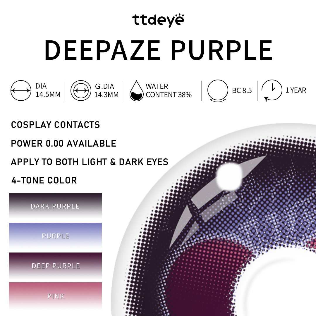 TTDeye Deepaze Purple | 1 Year