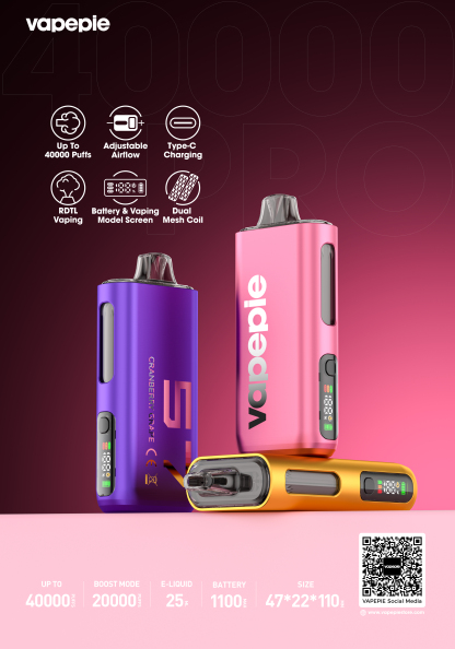 Vapepie 40000 Pro—(Lucky Sorsolás Kiadás)-VAPEPIEHU