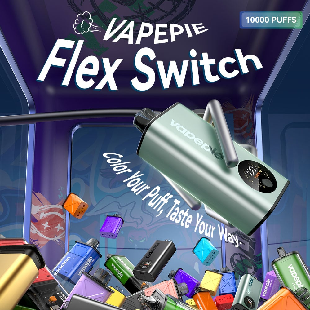 VAPEPIE FlexSwitch 10000 Puffs Battery Device