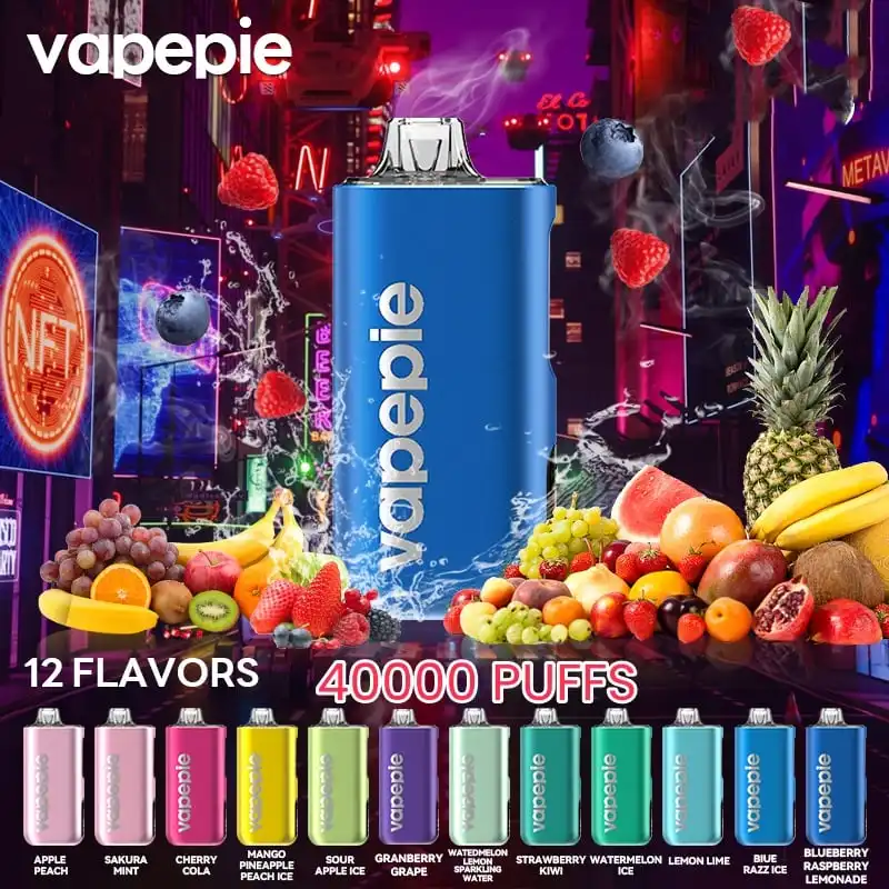 ⭐Ügyfeleink kedvence⭐3 db🔥VAPEPIE Max 40000 PUFFS - 💥A világ első ultra vékony Vape-ja nagy kapacitással💥-vapepiehu