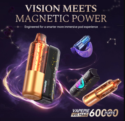 🚀 VAPEPIE VIS MAG 60000 Slukk--1 töltőhely + 3/5/6/10 POD | Ízkaland Csomag