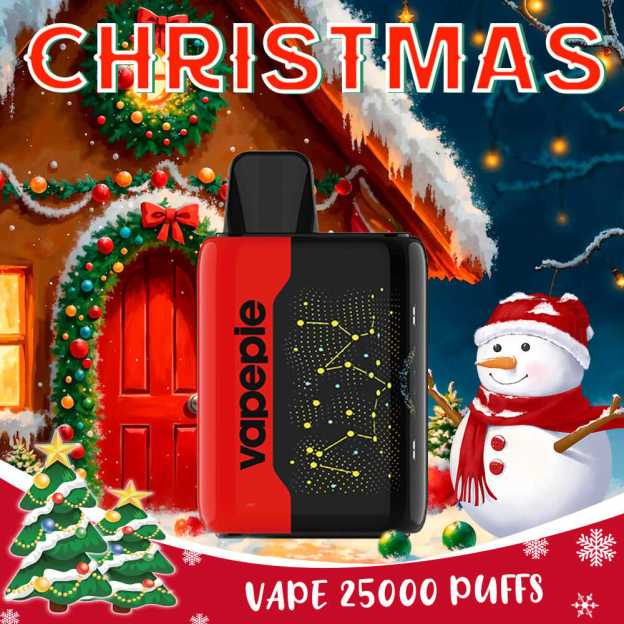 3 db✨VAPEPIE 25000 PUFFS - Ívelt Star Sky képernyő (🌌 Mai különleges ajánlat)