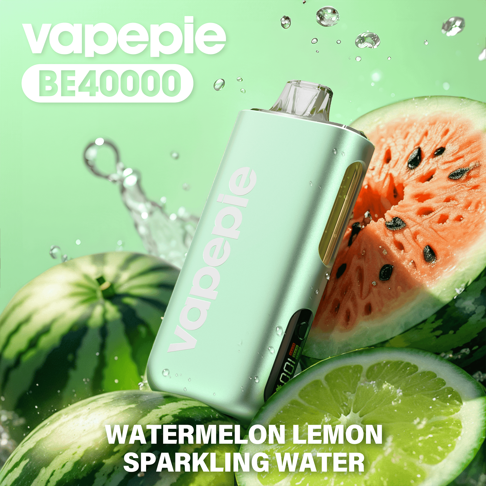 3 DB 🔥Vapepie Max 40000 VÍZMELONLEMON JEG