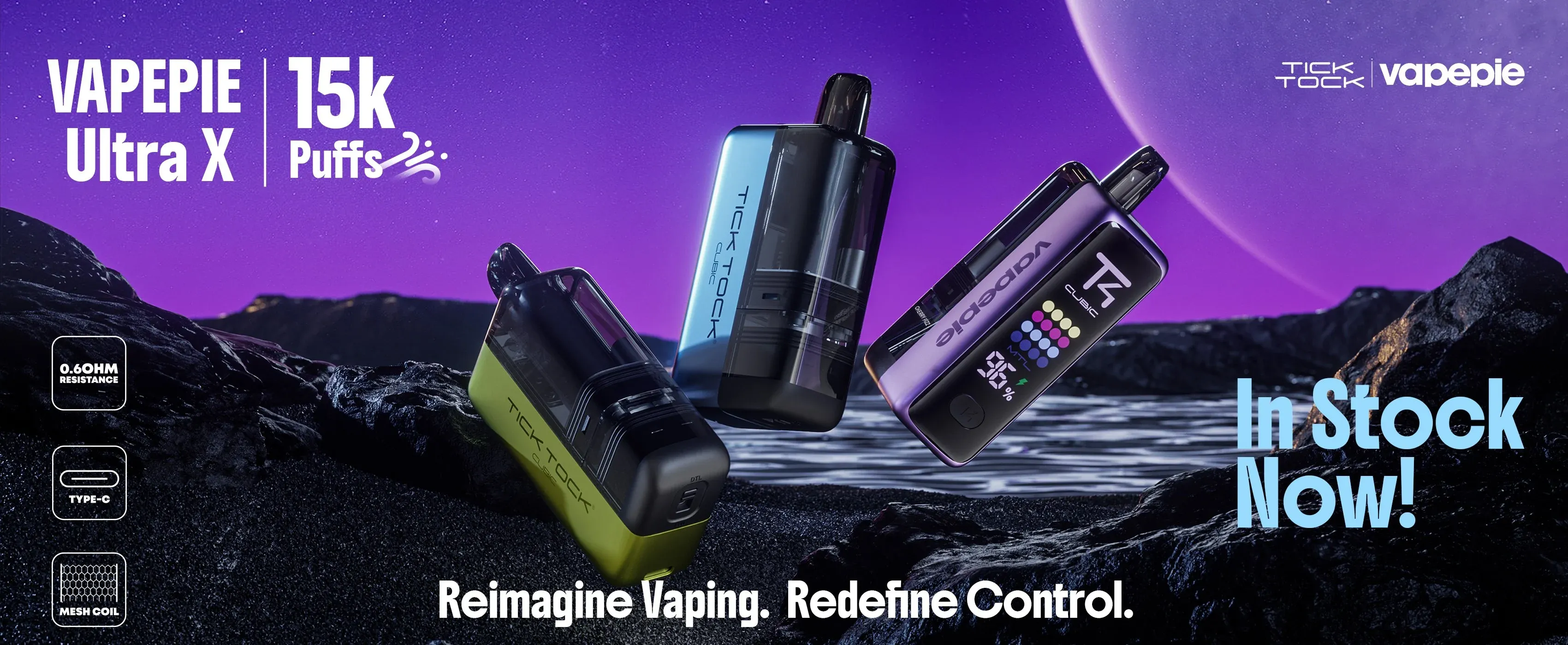 🌌 VAPEPIE x TK 🌌 Ultra X 15000 PUFFS