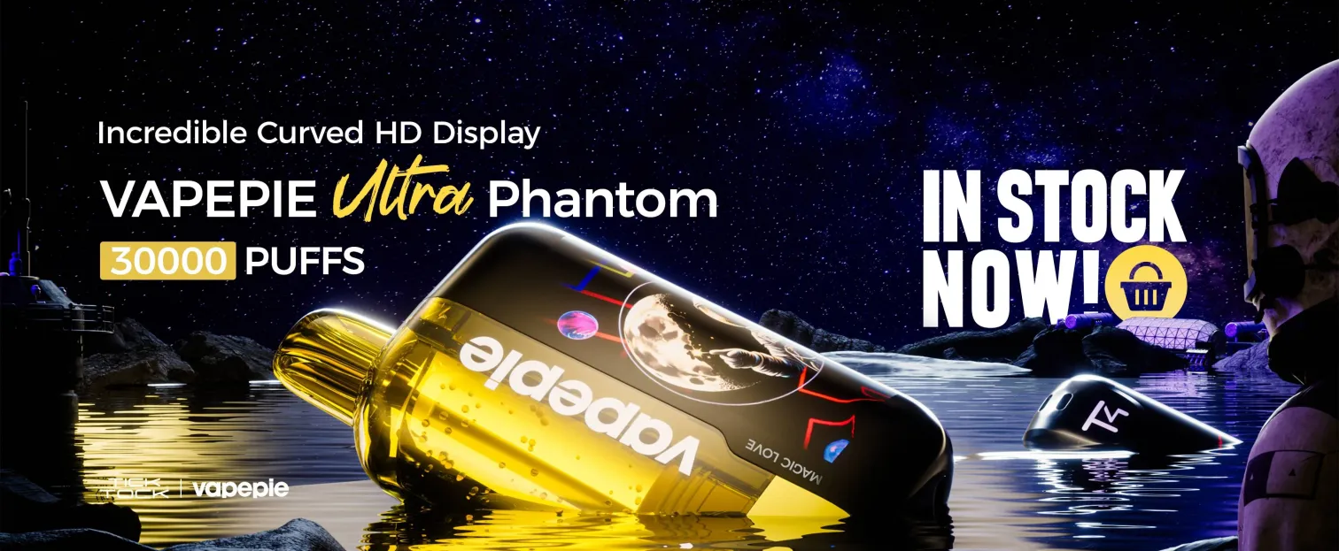 🌌 VAPEPIE x TK 🌌 Ultra Phantom 30000 PUFFS