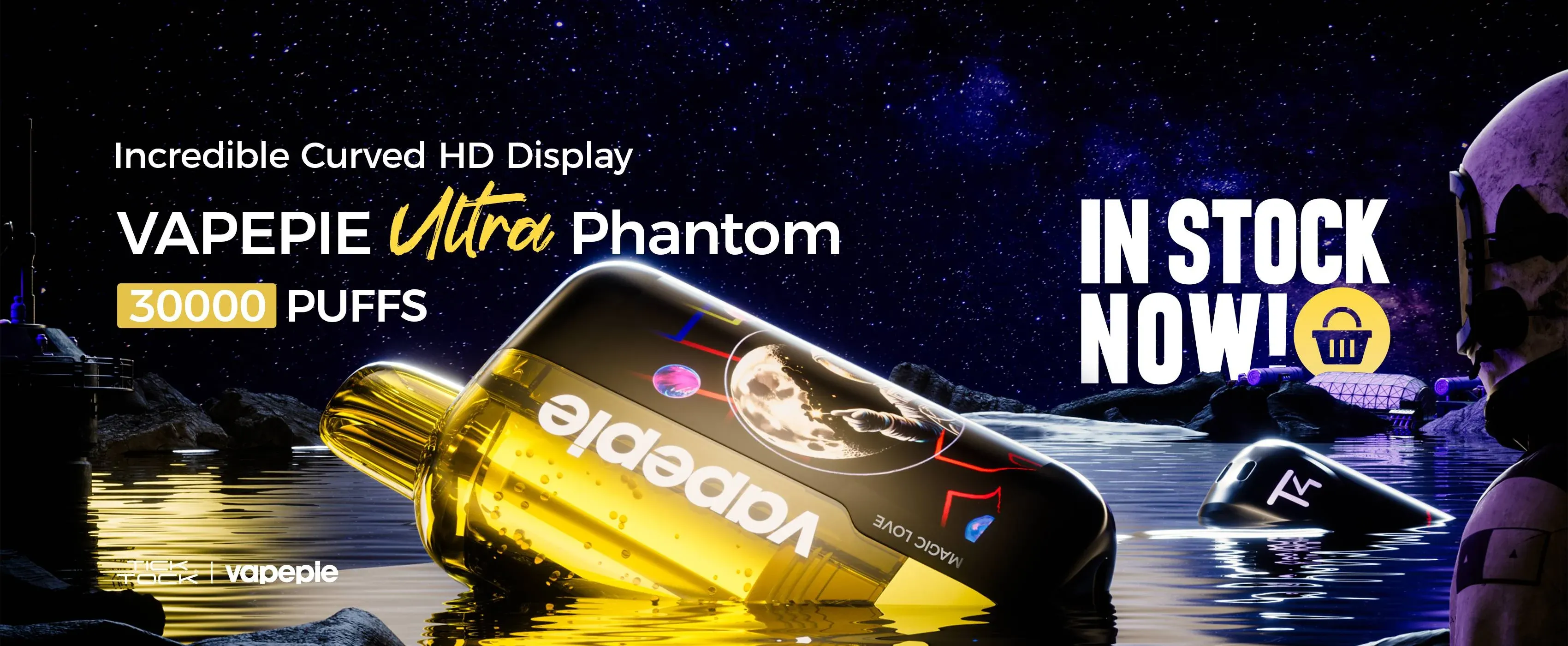 🌌 VAPEPIE x TK 🌌 Ultra Phantom 30000 PUFFS