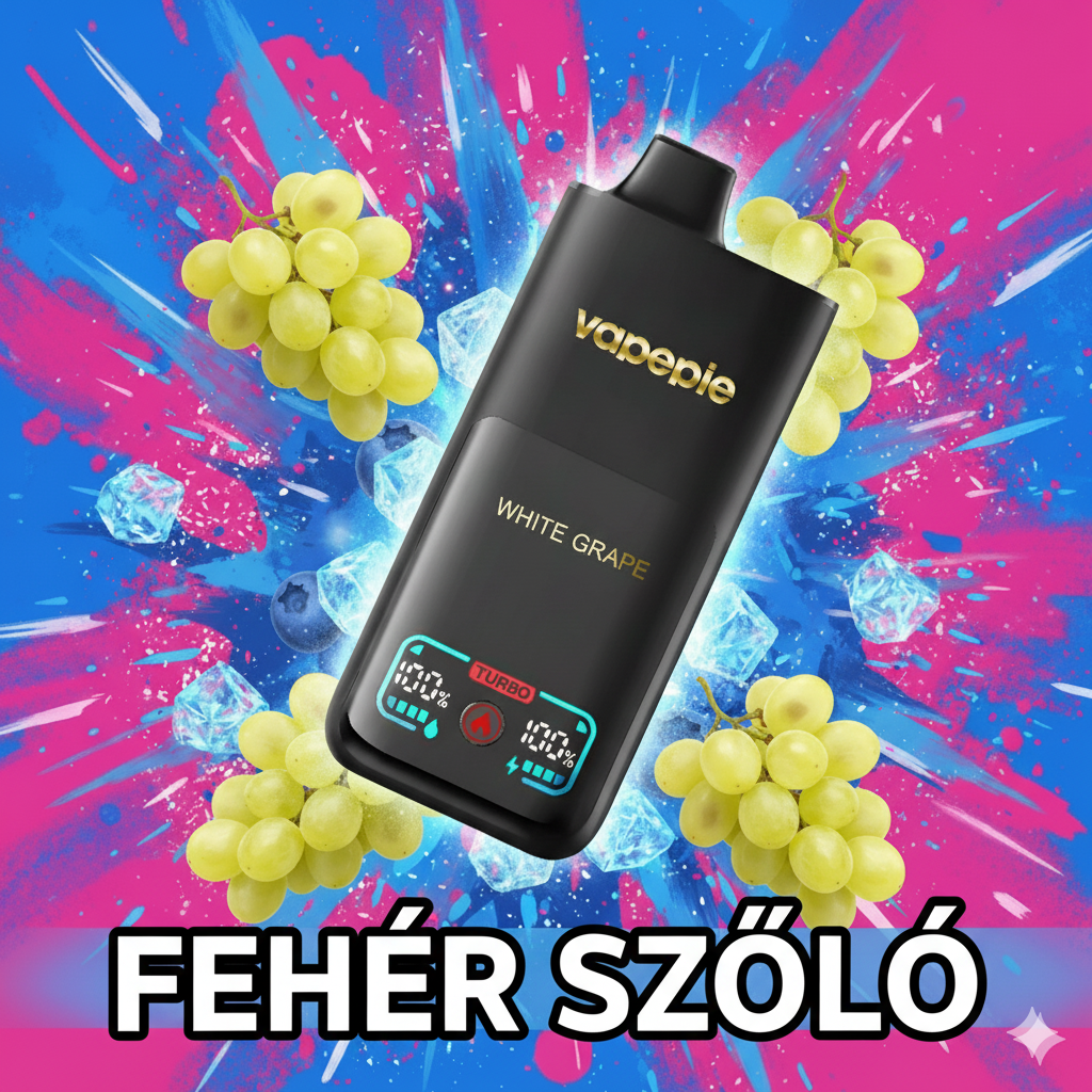 VAPEPIE 70000 Puffs - FEHÉR SZŐLŐ-