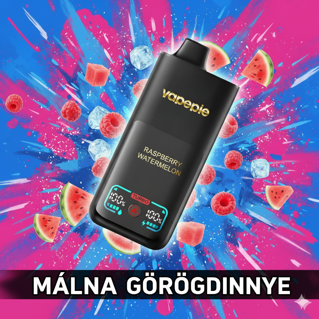 VAPEPIE 70000 Puffs - MÁLNA GÖRÖGDINNYE-