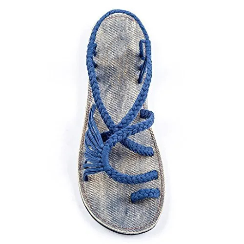 Hand Woven Flat Women's Sandals
