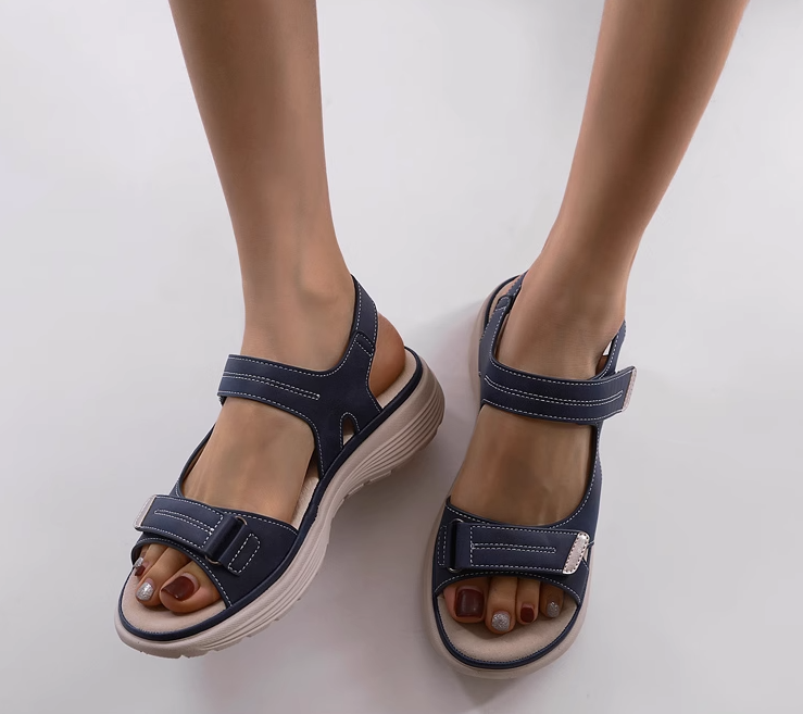 Painzero- Orthopädische Sandalen für Damen – verstellbare Riemen für optimalen Komfort