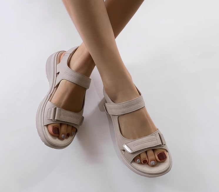 Painzero- Orthopädische Sandalen für Damen – verstellbare Riemen für optimalen Komfort